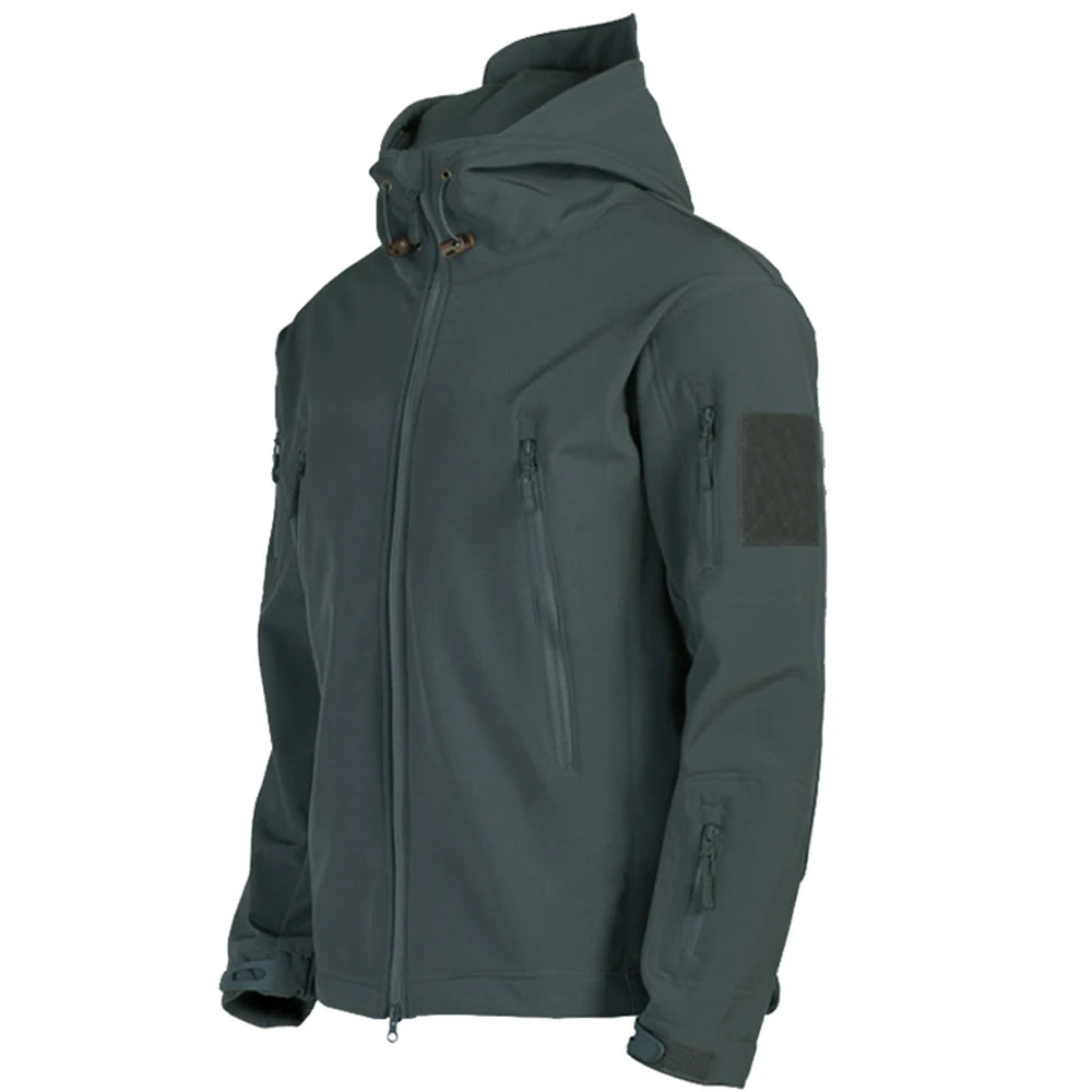 Jacken Herren Softshell im Militärstil