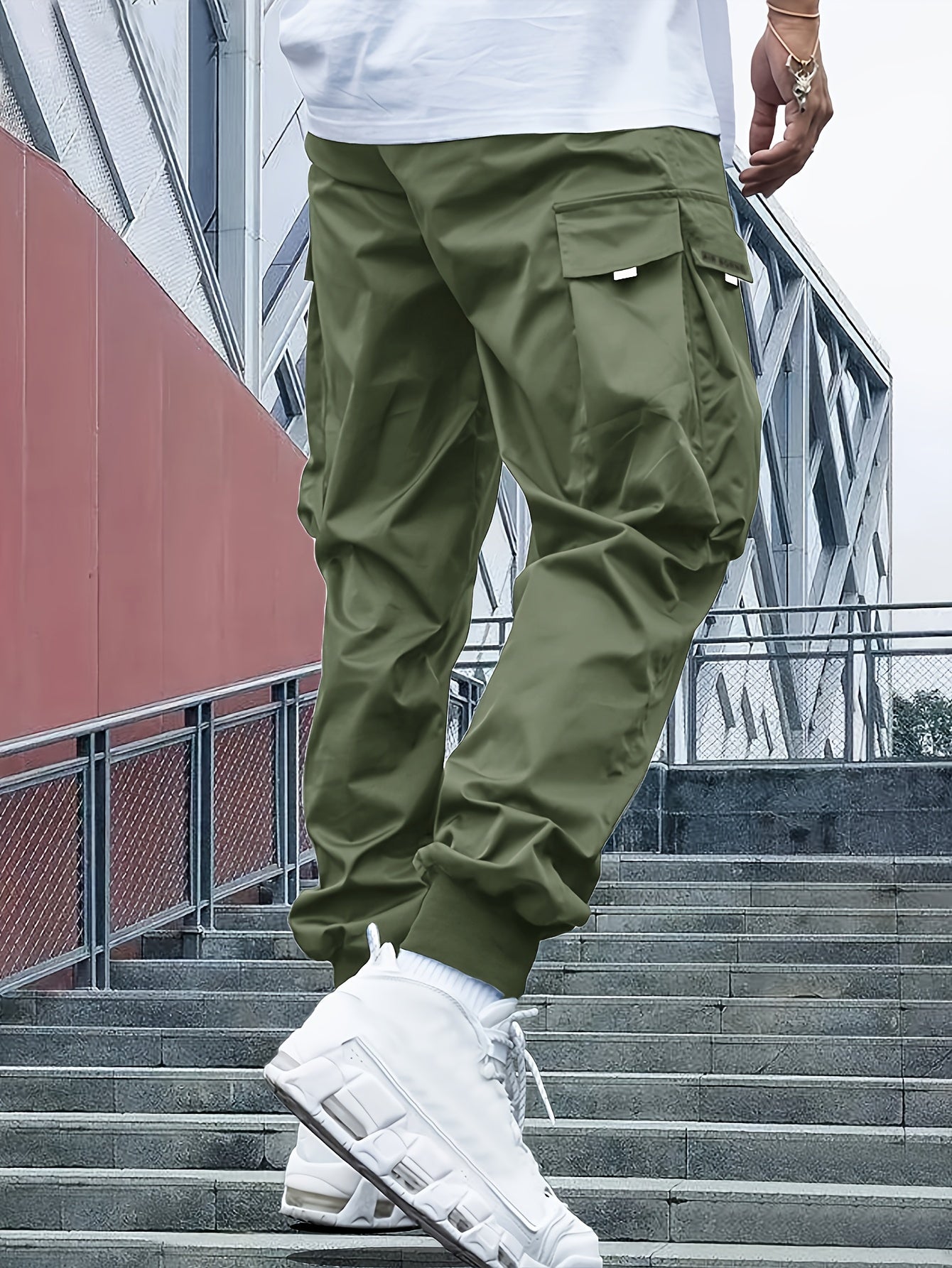 Streetwear Cargo-Jogger-Hose für Herren