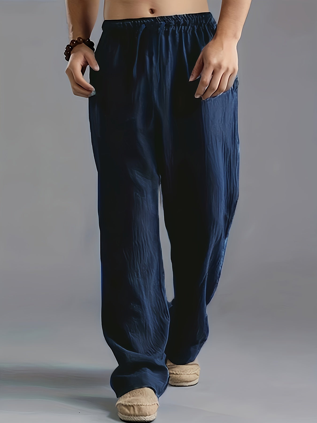 Casual Leinenhose für Herren