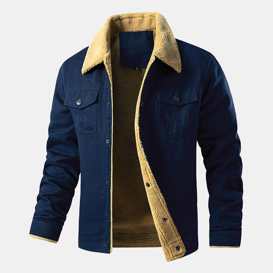 Vintage Fleecejacke für Herren