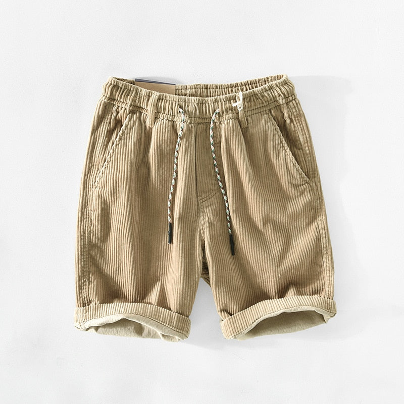 Bequeme Cord-Shorts für Herren